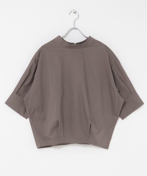 ITEMS URBANRESEARCH（アイテムズ アーバンリサーチ）の「5ブソデハイネックブラウス（シャツ/ブラウス・レディース・チャコールグレー/ホワイト/ミント・FREE）」の18枚目の写真