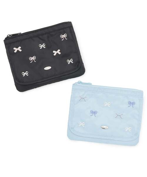 mezzo piano Junior（メゾピアノジュニア）の「【人気商品再入荷】【直営店で取り扱い無し】デイリーサコッシュ（School対応）（ショルダーバッグ・キッズ・ブラック/ライトブルー・F）」の9枚目の写真