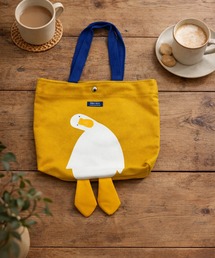 NOLITA LABORATORY（ノリータラボラトリー）の「【 NOLITA / ノリータ 】アヒルプリント ミニキャンバストート / ランチバッグ / サブバッグ / ダックデザイン（トートバッグ）」