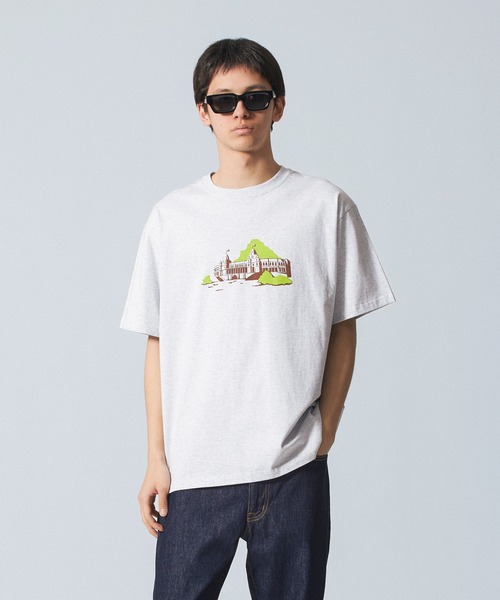 SILAS(サイラス)の「STADIUM S/S TEE(Tシャツ/カットソー・メンズ・アッシュ/ブラック/ホワイト/バーガンディー・M/L/XL)」の3枚目の写真