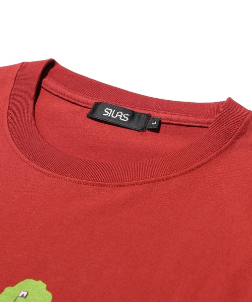 SILAS(サイラス)の「STADIUM S/S TEE(Tシャツ/カットソー・メンズ・アッシュ/ブラック/ホワイト/バーガンディー・M/L/XL)」の6枚目の写真