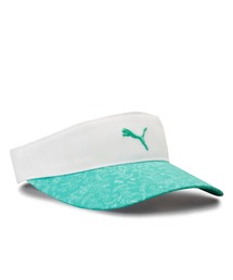 PUMA | PUMA プーマ ウィメンズ ゴルフ フローラル AOP バイザー W FLORAL AOP VISOR(サンバイザー)