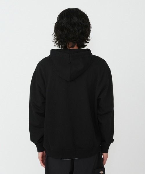 Dickies(ディッキーズ)の「Dickies/ディッキーズ フレンチ テリー アイアンデールフーディー/フード付きパーカー/ロゴパーカー(パーカー・メンズ・ホワイト/ブラック・SMALL/MEDIUM/LARGE/X-LARGE)」の7枚目の写真