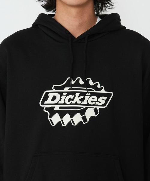 Dickies(ディッキーズ)の「Dickies/ディッキーズ フレンチ テリー アイアンデールフーディー/フード付きパーカー/ロゴパーカー(パーカー・メンズ・ホワイト/ブラック・SMALL/MEDIUM/LARGE/X-LARGE)」の10枚目の写真