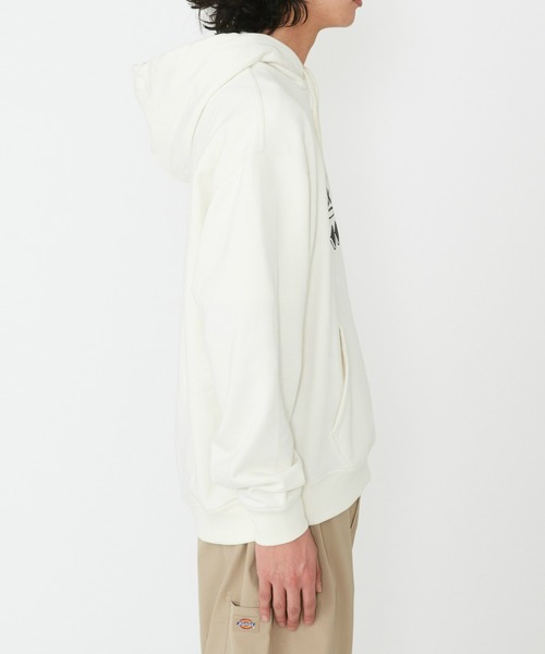 Dickies(ディッキーズ)の「Dickies/ディッキーズ フレンチ テリー アイアンデールフーディー/フード付きパーカー/ロゴパーカー(パーカー・メンズ・ホワイト/ブラック・SMALL/MEDIUM/LARGE/X-LARGE)」の17枚目の写真
