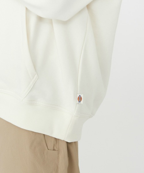 Dickies(ディッキーズ)の「Dickies/ディッキーズ フレンチ テリー アイアンデールフーディー/フード付きパーカー/ロゴパーカー(パーカー・メンズ・ホワイト/ブラック・SMALL/MEDIUM/LARGE/X-LARGE)」の20枚目の写真