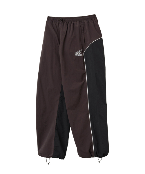 PHYPS MOTORCYCLE(フィップスモーターサイクル)の「Nylon Block Piping Track Pants Red(スウェットパンツ・レディース・その他・SMALL/MEDIUM/LARGE/X-LARGE)」の1枚目の写真