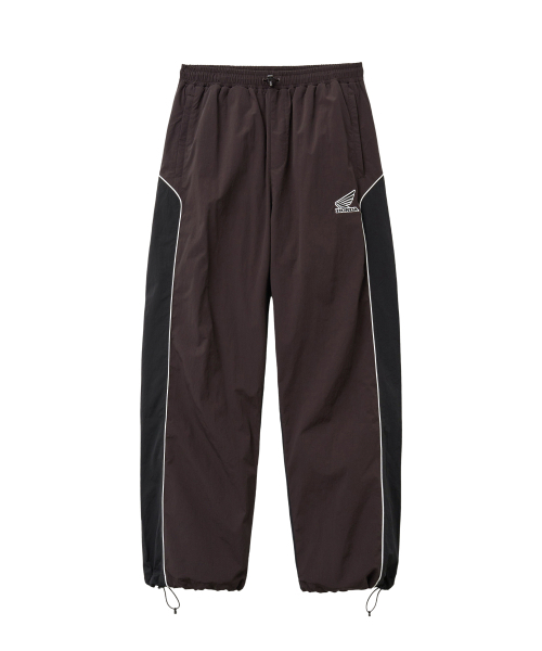 PHYPS MOTORCYCLE(フィップスモーターサイクル)の「Nylon Block Piping Track Pants Red(スウェットパンツ・レディース・その他・SMALL/MEDIUM/LARGE/X-LARGE)」の2枚目の写真