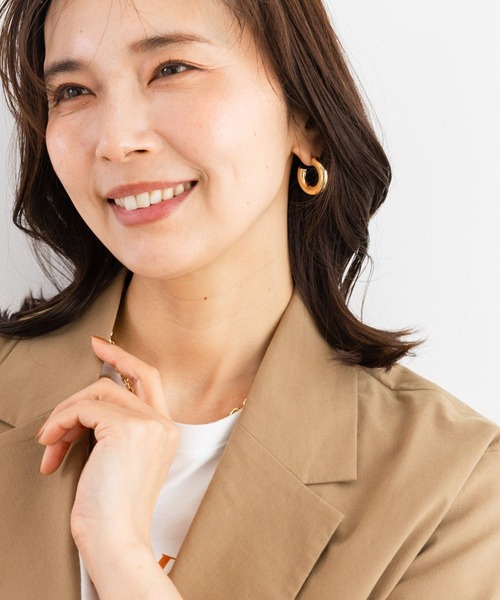 BARNYARDSTORM（バンヤードストーム）の「BARNYARDSTORM / 中空フープピアス（ピアス（両耳用）・レディース・その他2・FREE）」の6枚目の写真