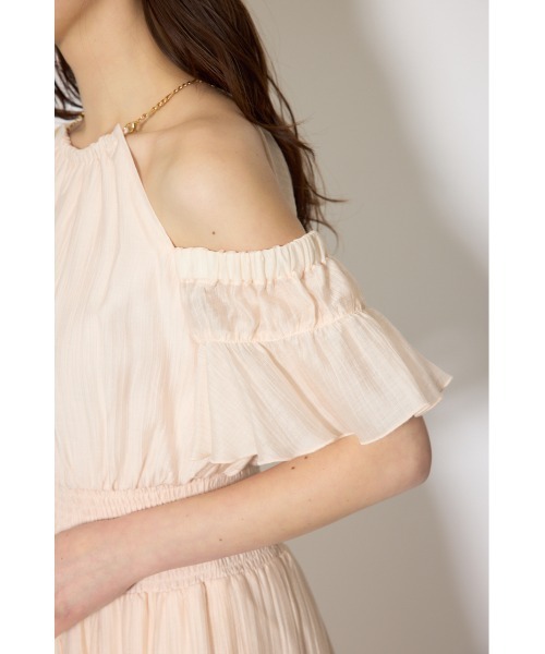 2WAYホルターネックロンパース 春服 夏服（ワンピース）｜rienda
