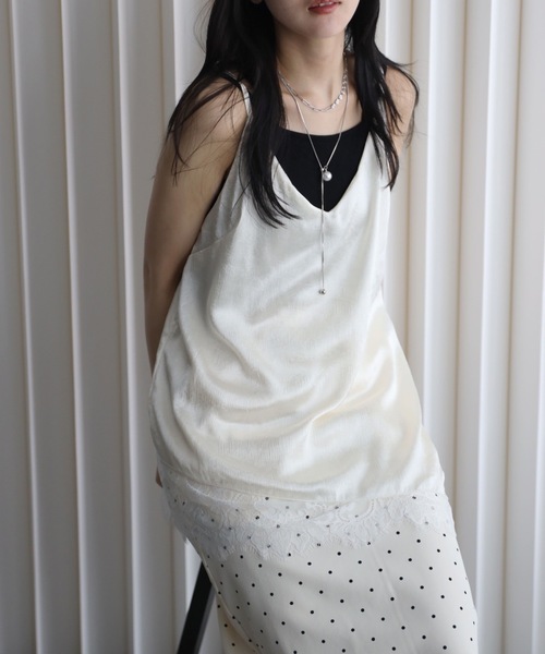 model：164cm. 着用サイズ：FREE