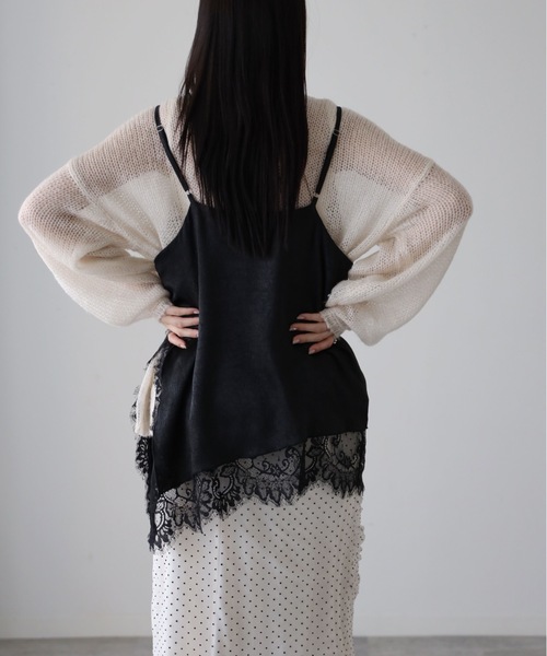 model：164cm. 着用サイズ：FREE
