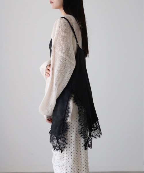 model：164cm. 着用サイズ：FREE