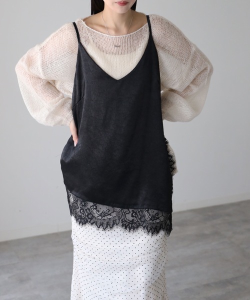 model：164cm. 着用サイズ：FREE