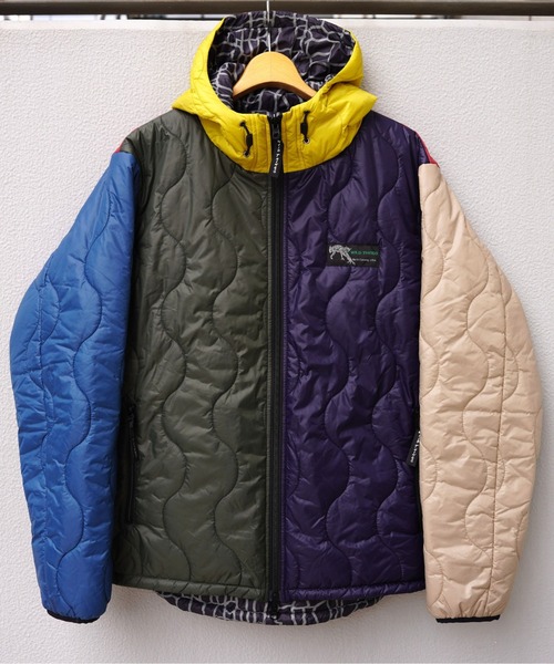 WILD THINGS(ワイルドシングス)の「WILD THINGS/ワイルドシングス 別注REVERSIBLE BELAY JACKET(その他アウター・メンズ・マルチ・M/L/XL)」の4枚目の写真