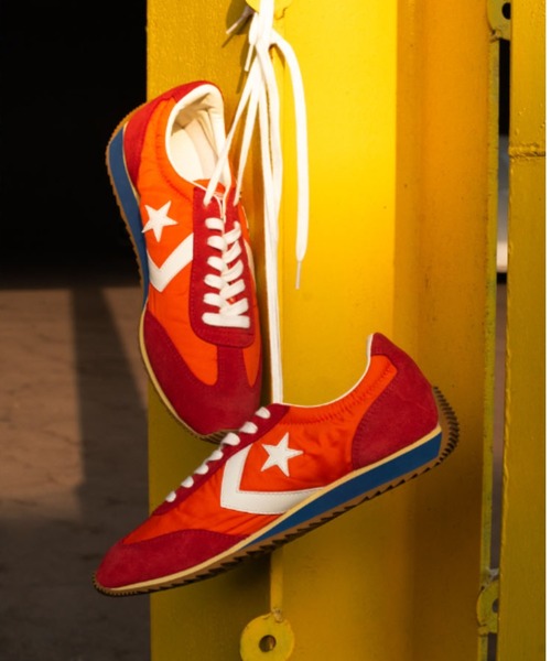 CONVERSE(コンバース)の「CONVERSE コンバース STFIRE AG エスティーファイヤー AG 33702482 RED/BURNT BLUE(スニーカー・メンズ・オレンジ・11/10/9h/9/8h/8/7h/7/6h/6/5h/5)」の1枚目の写真