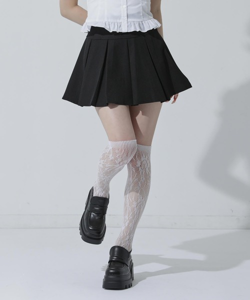 ANAP(アナップ)の「タックミニ スカート(スカート・レディース・ブラック/グレー/ベージュ・F)」の8枚目の写真