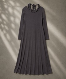 halter neck layered long dress /ホルターネックレイヤードロングワンピース
