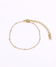 LAKOLE（ラコレ）の「ステンレス華奢ドットチェーンブレスレット / 660717（ブレスレット）」