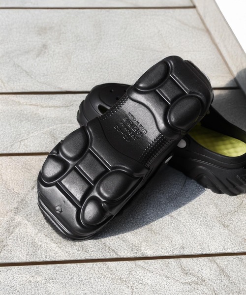 1111clothing（ワンフォークロージング）の「2way ボリュームアップ クロッグサンダル / 2-Way Volume-Up Clog Sandals（サンダル・メンズ・ブラック・S/M/L）」の5枚目の写真