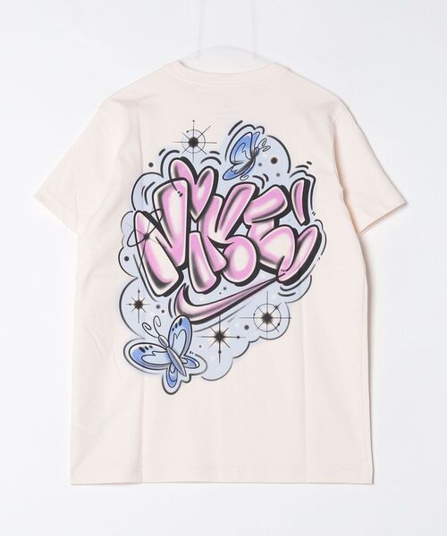 NIKE（ナイキ）の「ナイキ NIKE ナイキ   NSW CLSC BF ARBRSH BTTR T（Tシャツ/カットソー・レディース・ベビーピンク/ホワイト・S/M/L/XL）」の11枚目の写真
