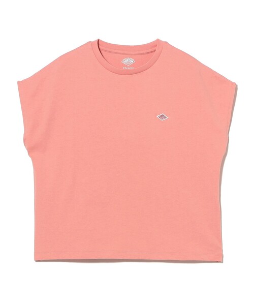 Ray BEAMS(レイビームス)の「【WEB限定】DANTON / ドルマン スリーブ Tシャツ 26SS 洗濯可 ロゴ 無地T ドルマン リラックス メンズライク ダントン(Tシャツ/カットソー・レディース・ブラック/ホワイト/ピンク/ベージュ・SMALL/MEDIUM)」の4枚目の写真