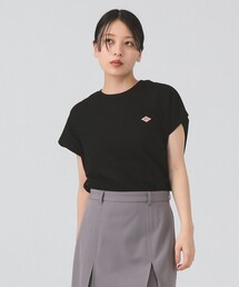 【WEB限定】DANTON / ドルマン スリーブ Tシャツ 26SS 洗濯可 ロゴ 無地T ドルマン リラックス メンズライク ダントン