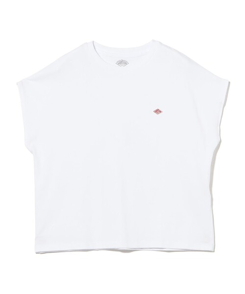 Ray BEAMS(レイビームス)の「【WEB限定】DANTON / ドルマン スリーブ Tシャツ 26SS 洗濯可 ロゴ 無地T ドルマン リラックス メンズライク ダントン(Tシャツ/カットソー・レディース・ブラック/ホワイト/ピンク/ベージュ・SMALL/MEDIUM)」の13枚目の写真