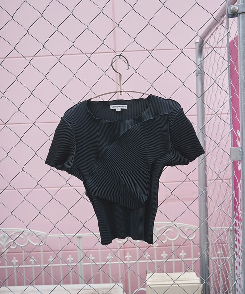 kotohayokozawa(コトハヨコザワ)の「TODO WAVE TINY TOP SHORT SLEEVE(Tシャツ/カットソー・レディース・ホワイト/ブラック・FREE)」の15枚目の写真