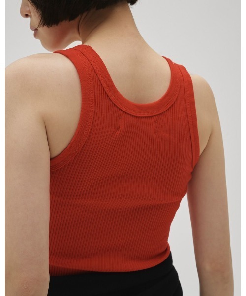 TODAYFUL(トゥデイフル)の「TODAYFUL Seamless Rib Tanktop(Tシャツ/カットソー・レディース・ライトパープル/ローズ/ライトグリーン・FREE)」の4枚目の写真