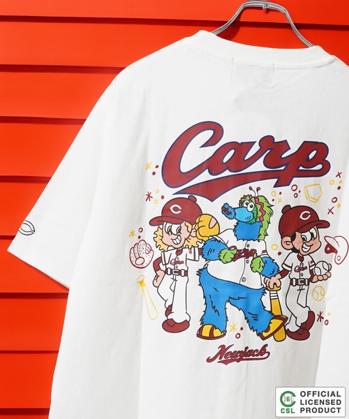 NEW JACK（ニュージャック）の「【セ・リーグ】NEW JACK プロ野球 オーバーサイズTシャツ / Professional Baseball Oversized T-Shirt（Tシャツ/カットソー・メンズ・ブラック系2/ホワイト系3/ブラック系4/ホワイト系5/ブラック系1/ブラック系3/ホワイト系4/ホワイト系1/ホワイト系2/ブラック系5・S/M/L/XL）」の5枚目の写真