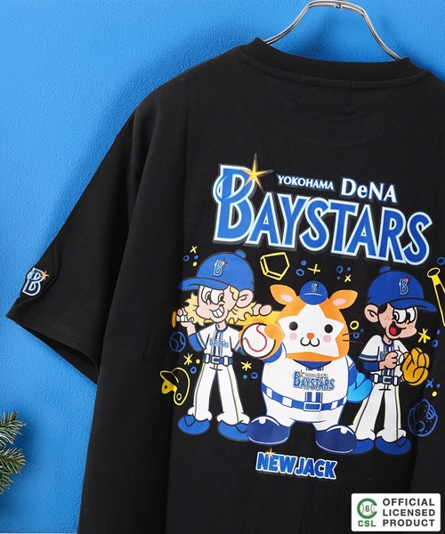 NEW JACK（ニュージャック）の「【セ・リーグ】NEW JACK プロ野球 オーバーサイズTシャツ / Professional Baseball Oversized T-Shirt（Tシャツ/カットソー・メンズ・ブラック系2/ホワイト系3/ブラック系4/ホワイト系5/ブラック系1/ブラック系3/ホワイト系4/ホワイト系1/ホワイト系2/ブラック系5・S/M/L/XL）」の9枚目の写真