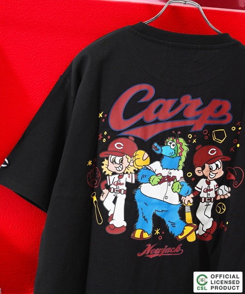 NEW JACK（ニュージャック）の「【セ・リーグ】NEW JACK プロ野球 オーバーサイズTシャツ / Professional Baseball Oversized T-Shirt（Tシャツ/カットソー・メンズ・ブラック系2/ホワイト系3/ブラック系4/ホワイト系5/ブラック系1/ブラック系3/ホワイト系4/ホワイト系1/ホワイト系2/ブラック系5・S/M/L/XL）」の10枚目の写真