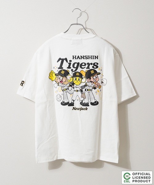 NEW JACK（ニュージャック）の「【セ・リーグ】NEW JACK プロ野球 オーバーサイズTシャツ / Professional Baseball Oversized T-Shirt（Tシャツ/カットソー・メンズ・ブラック系2/ホワイト系3/ブラック系4/ホワイト系5/ブラック系1/ブラック系3/ホワイト系4/ホワイト系1/ホワイト系2/ブラック系5・S/M/L/XL）」の21枚目の写真