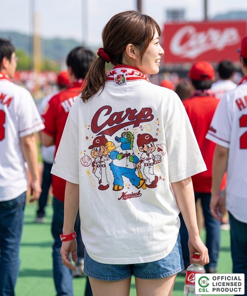 NEW JACK（ニュージャック）の「【セ・リーグ】NEW JACK プロ野球 オーバーサイズTシャツ / Professional Baseball Oversized T-Shirt（Tシャツ/カットソー・メンズ・ブラック系2/ホワイト系3/ブラック系4/ホワイト系5/ブラック系1/ブラック系3/ホワイト系4/ホワイト系1/ホワイト系2/ブラック系5・S/M/L/XL）」の13枚目の写真