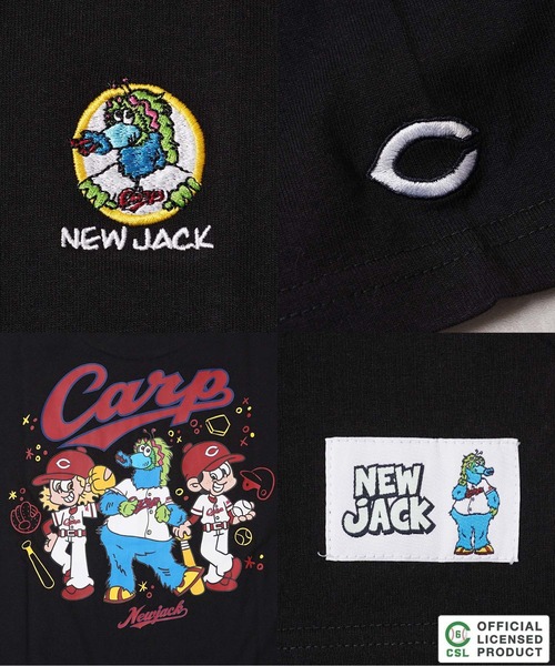 NEW JACK（ニュージャック）の「【セ・リーグ】NEW JACK プロ野球 オーバーサイズTシャツ / Professional Baseball Oversized T-Shirt（Tシャツ/カットソー・メンズ・ブラック系2/ホワイト系3/ブラック系4/ホワイト系5/ブラック系1/ブラック系3/ホワイト系4/ホワイト系1/ホワイト系2/ブラック系5・S/M/L/XL）」の16枚目の写真