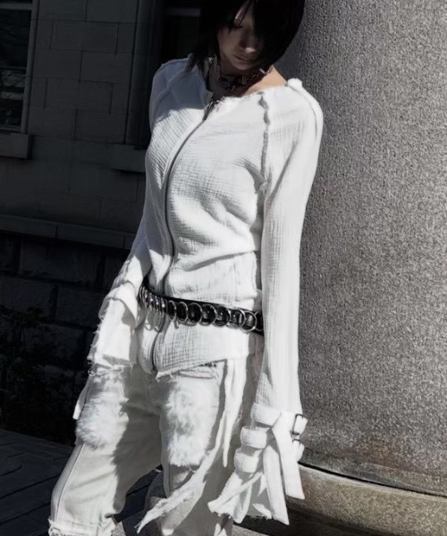 YIKAI LABORATORY】reversible compresse long sleeve / 【イカイ 