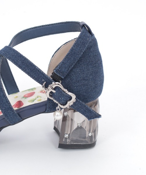 いちご柄インソールサンダル（サンダル）｜axes femme（アクシーズ