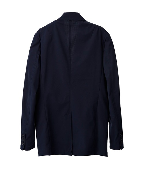 AKM(エイケイエム)の「SWING EASY JACKET (CENTER VENT)(テーラードジャケット・メンズ・ネイビー/ブラック・LARGE)」の4枚目の写真