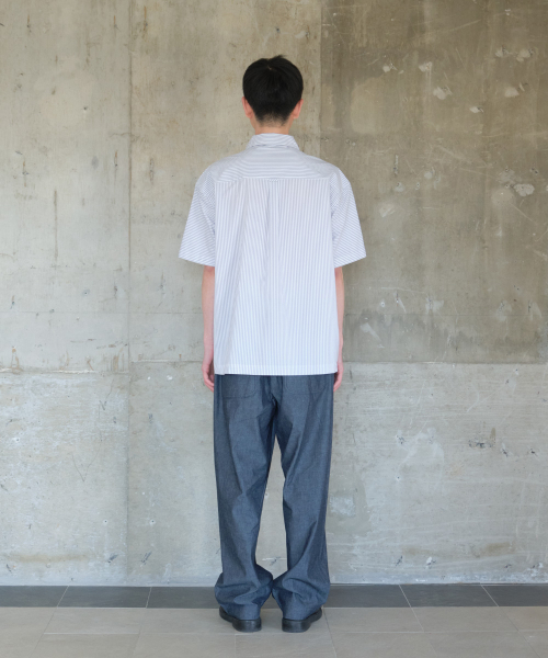 HORLISUN(ホーリーサン)の「Joshua Reverse Stripe Shirt Gray(シャツ/ブラウス・メンズ・その他・LARGE/MEDIUM)」の6枚目の写真