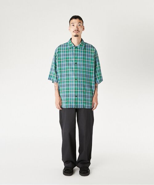 N.HOOLYWOOD COMPILE（N.ハリウッド コンパイル）の「HALF SLEEVE SHIRT（シャツ/ブラウス・メンズ・ブラック系1/グリーン系その他・40/38/36）」の11枚目の写真