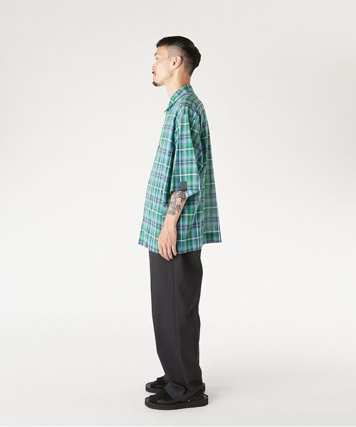 N.HOOLYWOOD COMPILE（N.ハリウッド コンパイル）の「HALF SLEEVE SHIRT（シャツ/ブラウス・メンズ・ブラック系1/グリーン系その他・40/38/36）」の12枚目の写真