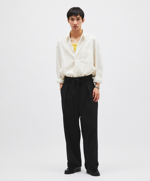 JOURNAL STANDARD(ジャーナルスタンダード)の「EVALET / エバレット ギンガム チェック オーバー パンツ(スラックス・メンズ・コバルトブルー/ブラック/グレー・MEDIUM/LARGE/SMALL)」の20枚目の写真