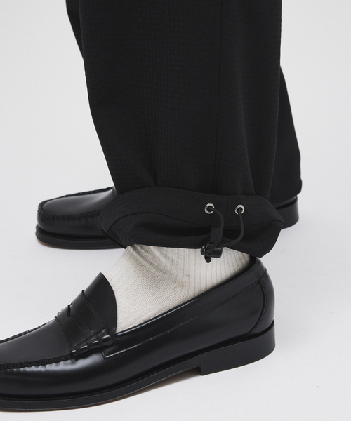 JOURNAL STANDARD(ジャーナルスタンダード)の「EVALET / エバレット ギンガム チェック オーバー パンツ(スラックス・メンズ・コバルトブルー/ブラック/グレー・MEDIUM/LARGE/SMALL)」の12枚目の写真