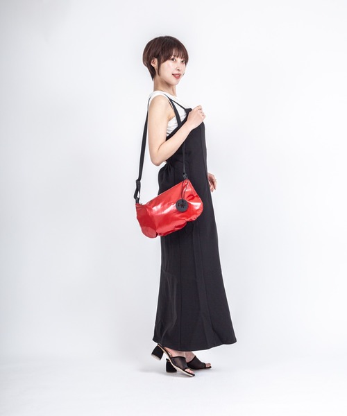 Jack Gomme(ジャックゴム)の「【JACK GOMME】ショルダーバッグ メッセンジャー FILO Sac besace(ショルダーバッグ・レディース・オリーブ/レッド/ネイビー・FREE)」の12枚目の写真
