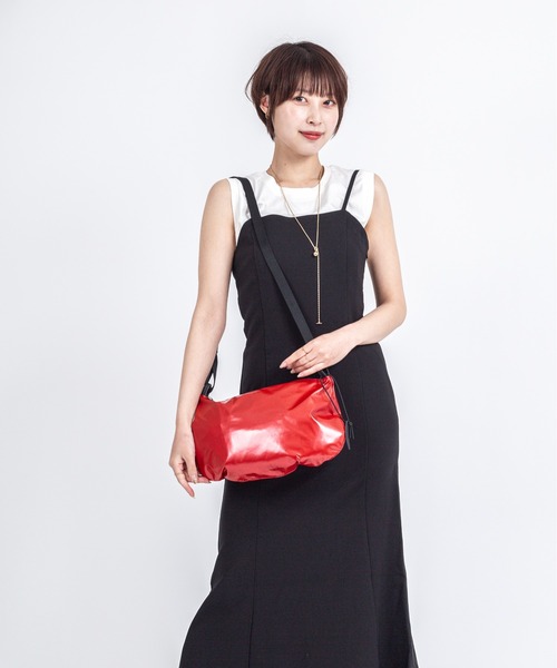 Jack Gomme(ジャックゴム)の「【JACK GOMME】ショルダーバッグ メッセンジャー FILO Sac besace(ショルダーバッグ・レディース・オリーブ/レッド/ネイビー・FREE)」の8枚目の写真