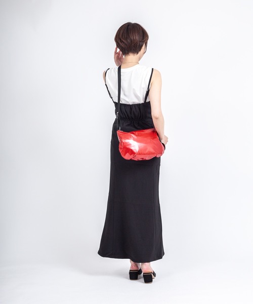 Jack Gomme(ジャックゴム)の「【JACK GOMME】ショルダーバッグ メッセンジャー FILO Sac besace(ショルダーバッグ・レディース・オリーブ/レッド/ネイビー・FREE)」の13枚目の写真