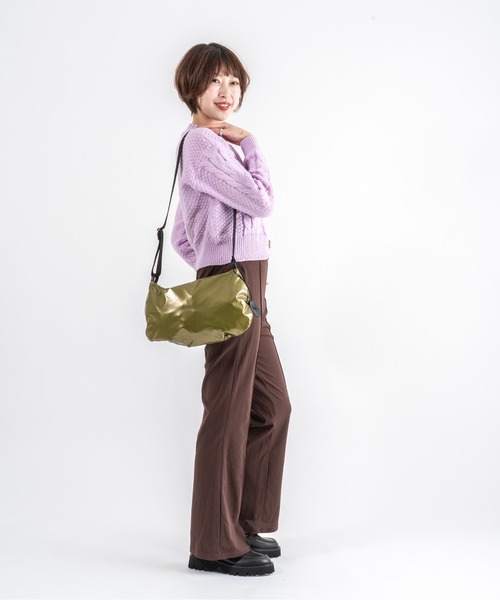 Jack Gomme(ジャックゴム)の「【JACK GOMME】ショルダーバッグ メッセンジャー FILO Sac besace(ショルダーバッグ・レディース・オリーブ/レッド/ネイビー・FREE)」の18枚目の写真