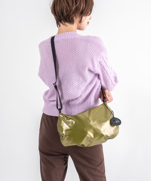 Jack Gomme(ジャックゴム)の「【JACK GOMME】ショルダーバッグ メッセンジャー FILO Sac besace(ショルダーバッグ・レディース・オリーブ/レッド/ネイビー・FREE)」の16枚目の写真