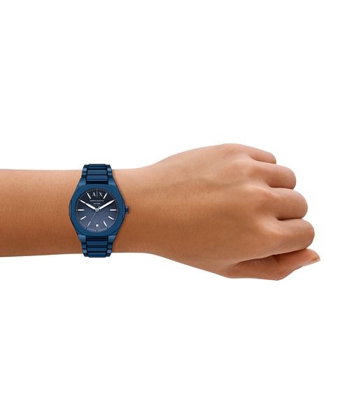 ARMANI EXCHANGE（アルマーニエクスチェンジ）の「アルマーニ・エクスチェンジ 腕時計 レディース アナログ ステンレス AX6032（アナログ腕時計・レディース・ブルー・FREE）」の2枚目の写真